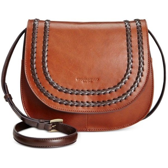 Tignanello Handbags - Tiganello Classic Boho Saddle Bag